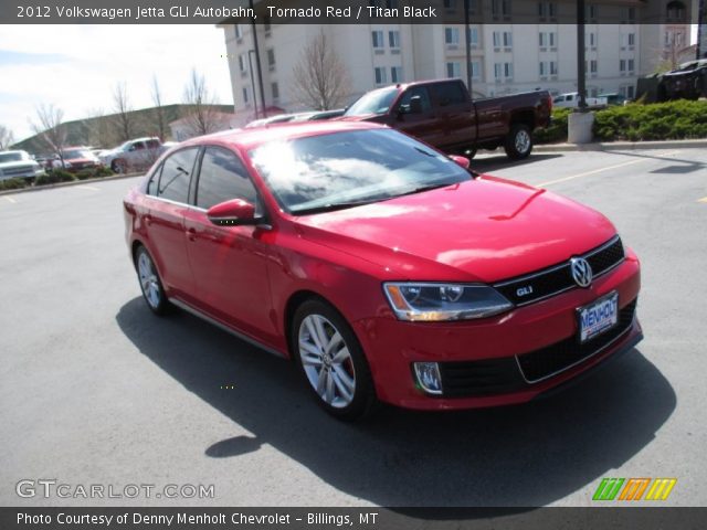 2012 Volkswagen Jetta GLI Autobahn in Tornado Red