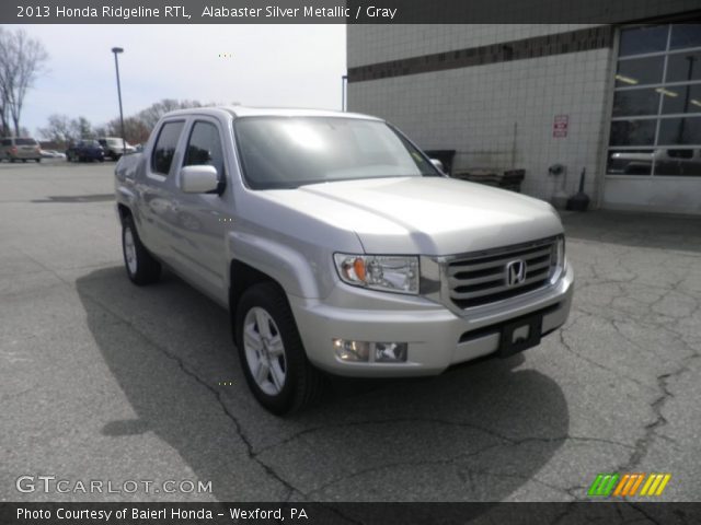 2013 Honda Ridgeline RTL in Alabaster Silver Metallic