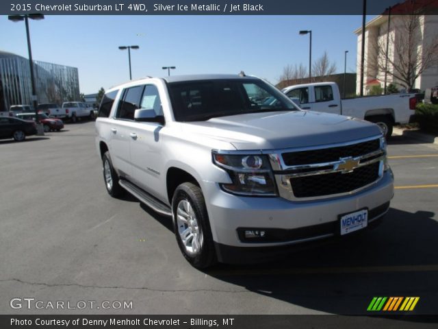 2015 Chevrolet Suburban LT 4WD in Silver Ice Metallic