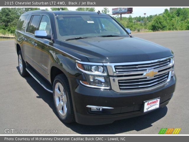 2015 Chevrolet Suburban LTZ 4WD in Black