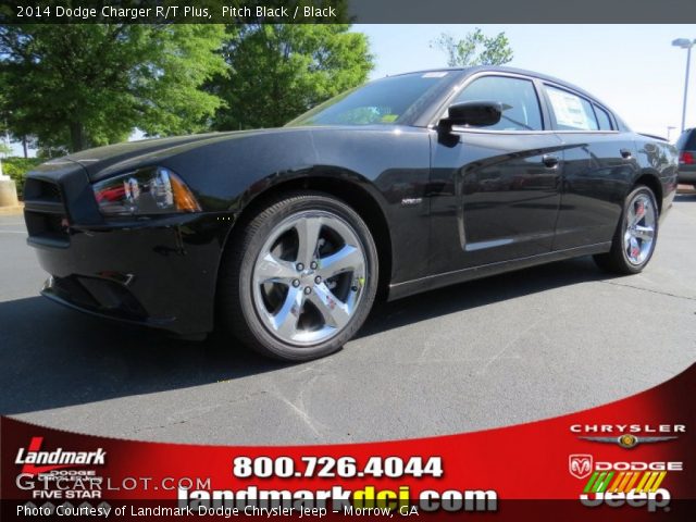 2014 Dodge Charger R/T Plus in Pitch Black