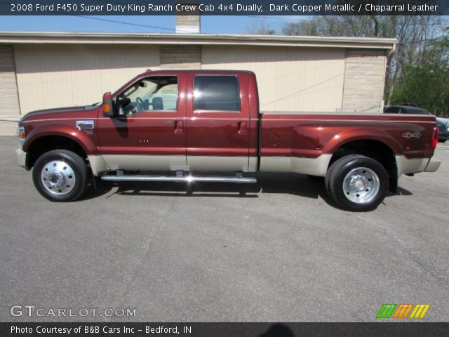 2008 Ford F450 Super Duty King Ranch Crew Cab 4x4 Dually in Dark Copper Metallic
