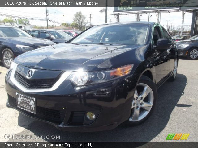 2010 Acura TSX Sedan in Crystal Black Pearl