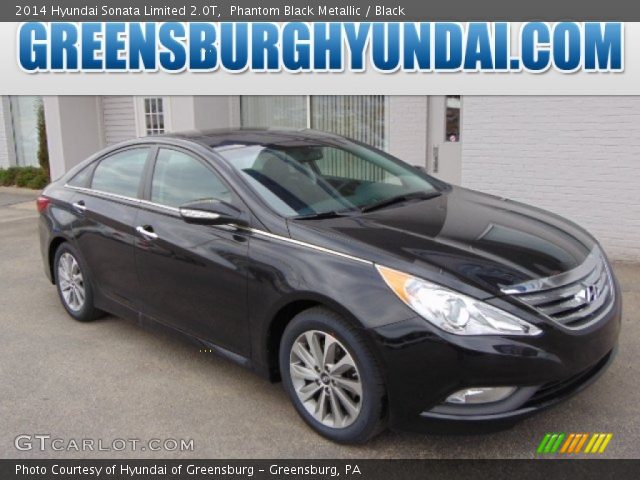 2014 Hyundai Sonata Limited 2.0T in Phantom Black Metallic