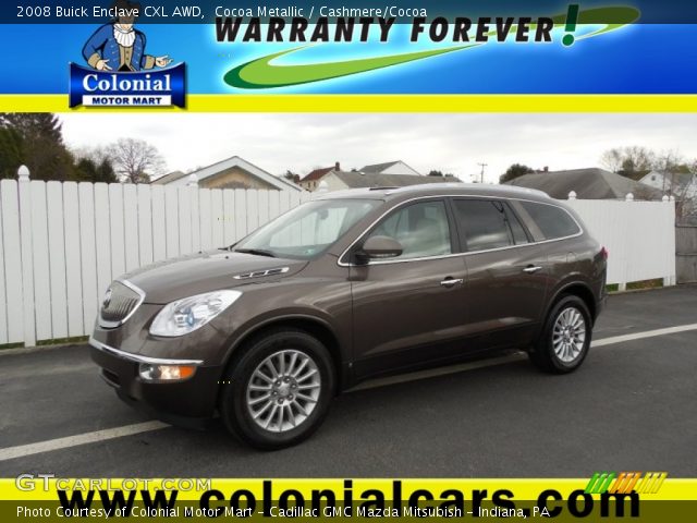 2008 Buick Enclave CXL AWD in Cocoa Metallic