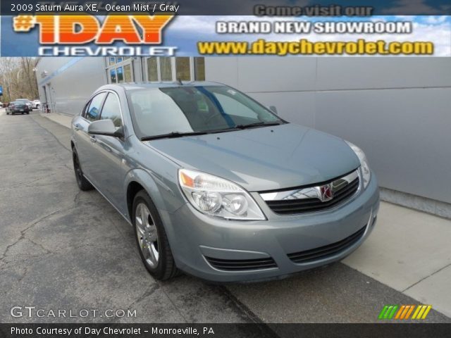 2009 Saturn Aura XE in Ocean Mist