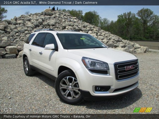 2014 GMC Acadia SLT in White Diamond Tricoat