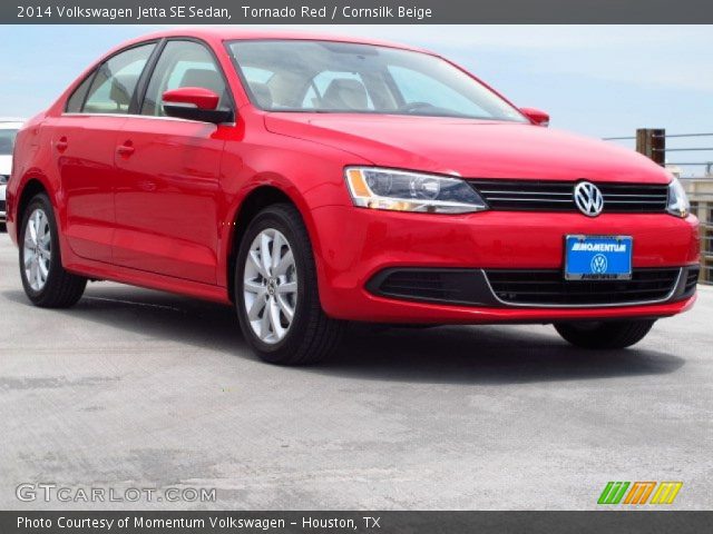 2014 Volkswagen Jetta SE Sedan in Tornado Red