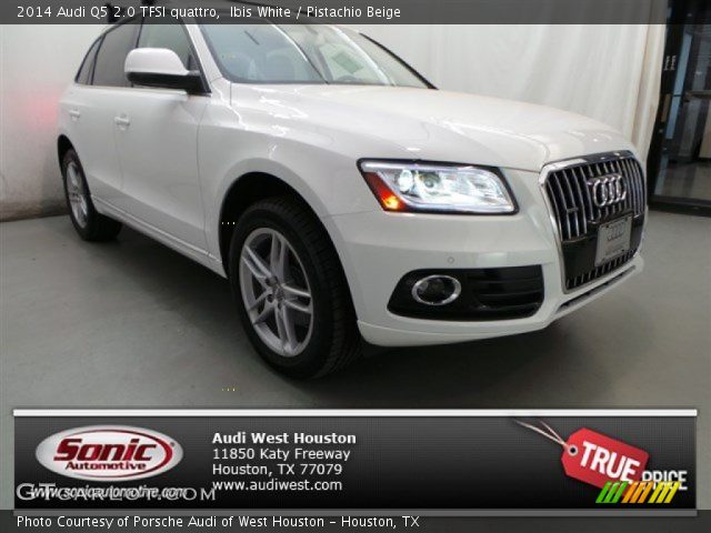 2014 Audi Q5 2.0 TFSI quattro in Ibis White