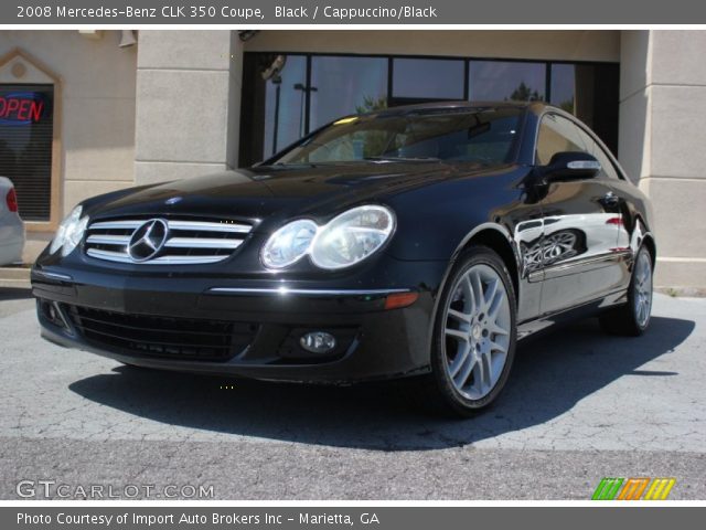 2008 Mercedes-Benz CLK 350 Coupe in Black