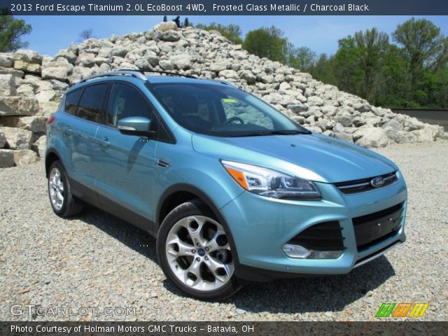 2013 Ford Escape Titanium 2.0L EcoBoost 4WD in Frosted Glass Metallic