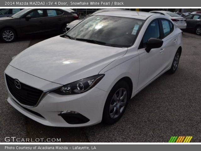 2014 Mazda MAZDA3 i SV 4 Door in Snowflake White Pearl