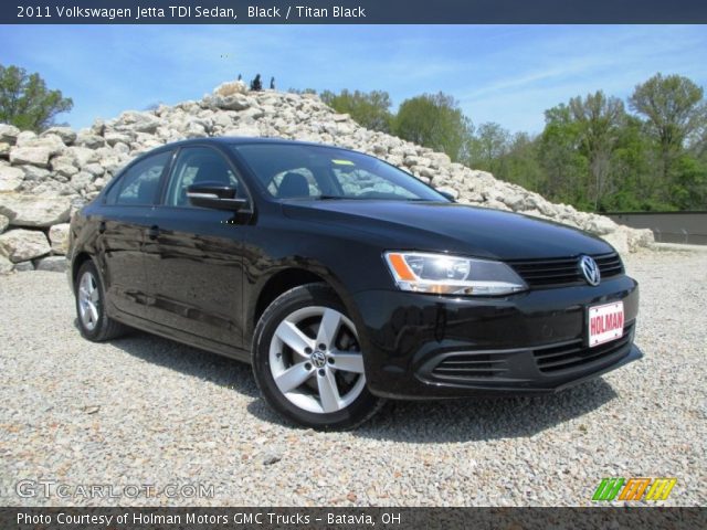 2011 Volkswagen Jetta TDI Sedan in Black