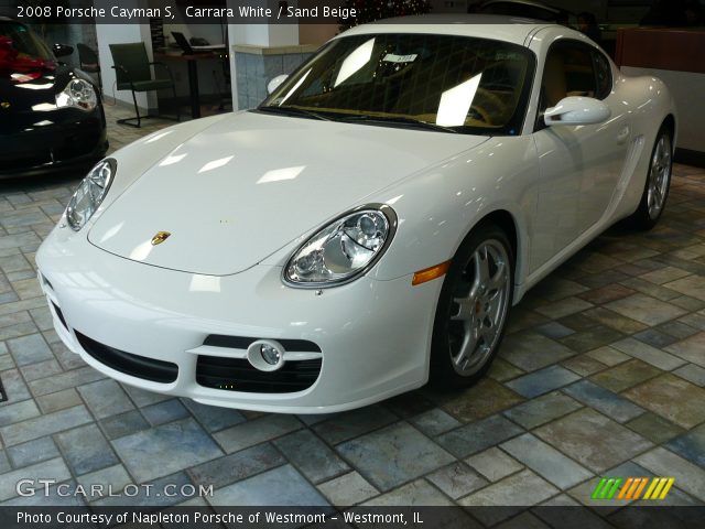 2008 Porsche Cayman S in Carrara White