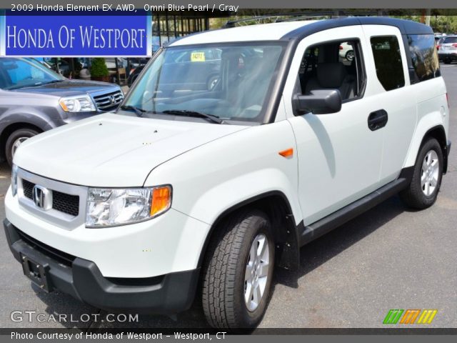 2009 Honda Element EX AWD in Omni Blue Pearl