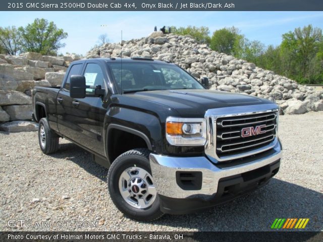 2015 GMC Sierra 2500HD Double Cab 4x4 in Onyx Black