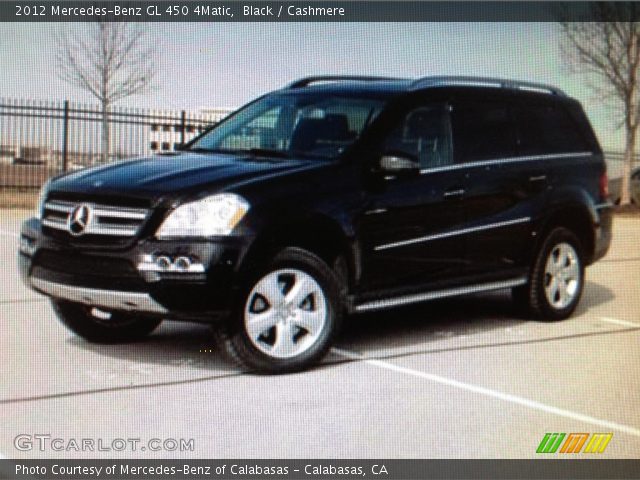 2012 Mercedes-Benz GL 450 4Matic in Black