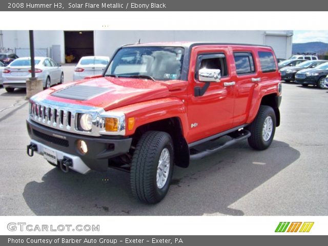 2008 Hummer H3  in Solar Flare Metallic