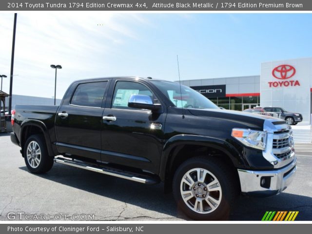 2014 Toyota Tundra 1794 Edition Crewmax 4x4 in Attitude Black Metallic