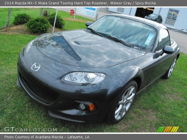 2014 Mazda MX-5 Miata Grand Touring Hard Top Roadster in Meteor Gray
