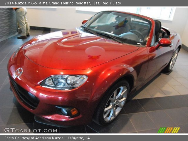 2014 Mazda MX-5 Miata Grand Touring Roadster in Zeal Red