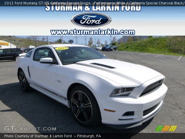 2013 Ford Mustang GT/CS California Special Coupe in Performance White