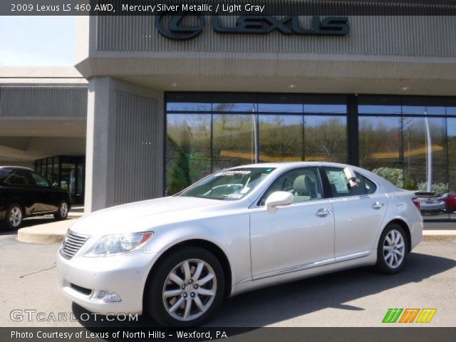 2009 Lexus LS 460 AWD in Mercury Silver Metallic