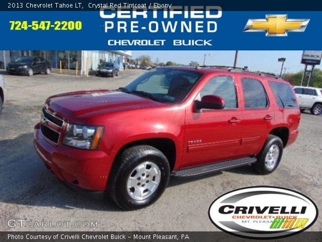 2013 Chevrolet Tahoe LT in Crystal Red Tintcoat