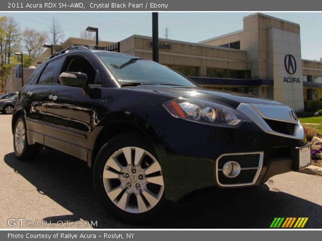 2011 Acura RDX SH-AWD in Crystal Black Pearl