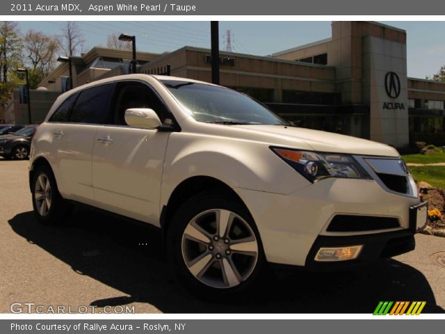 2011 Acura MDX  in Aspen White Pearl