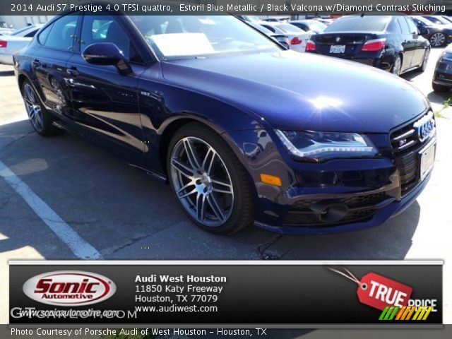 2014 Audi S7 Prestige 4.0 TFSI quattro in Estoril Blue Metallic