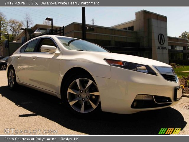 2012 Acura TL 3.5 in Bellanova White Pearl