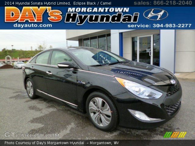 2014 Hyundai Sonata Hybrid Limited in Eclipse Black