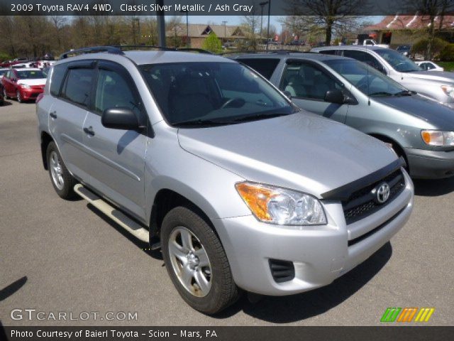 2009 Toyota RAV4 4WD in Classic Silver Metallic