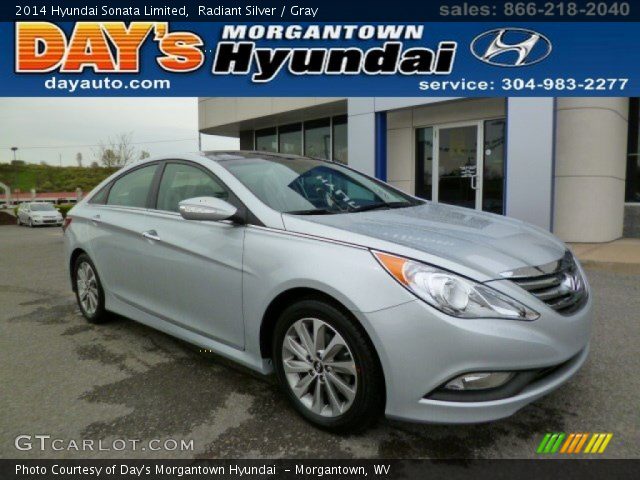 2014 Hyundai Sonata Limited in Radiant Silver