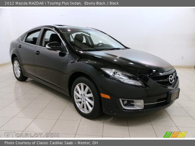 2012 Mazda MAZDA6 i Touring Plus Sedan in Ebony Black