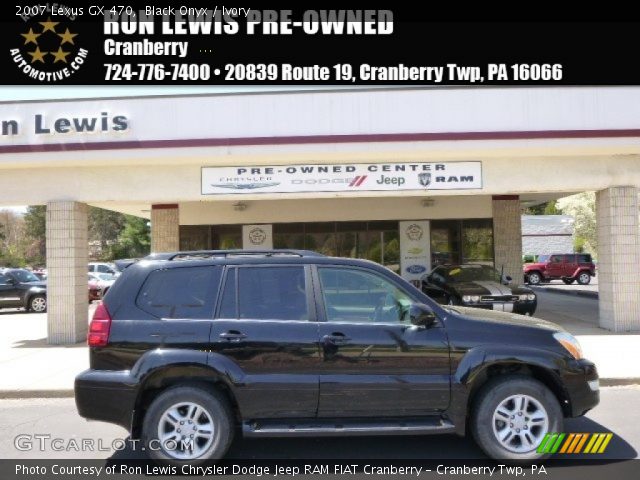 2007 Lexus GX 470 in Black Onyx
