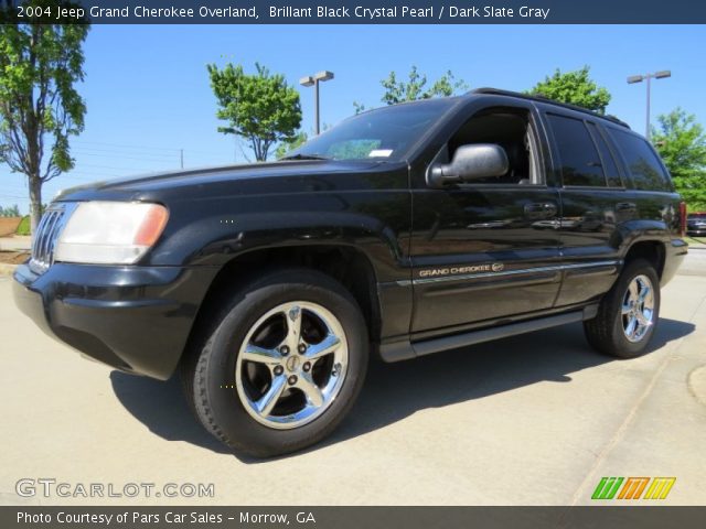2004 Jeep Grand Cherokee Overland in Brillant Black Crystal Pearl