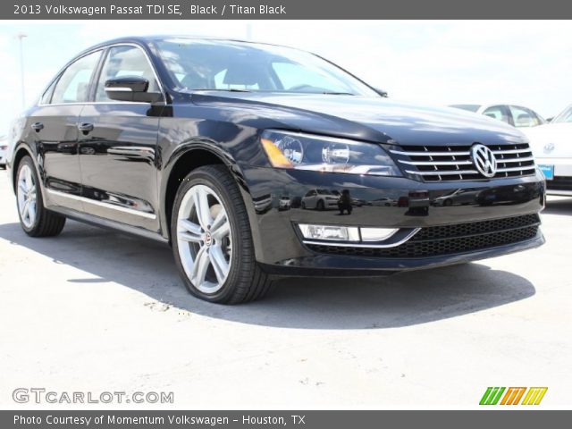 2013 Volkswagen Passat TDI SE in Black