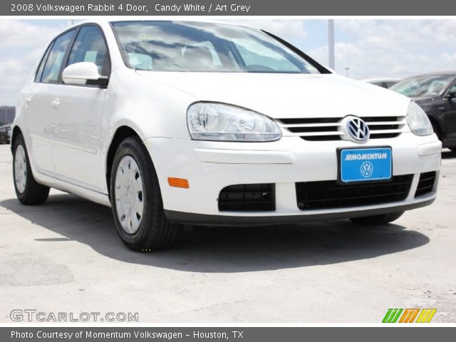 2008 Volkswagen Rabbit 4 Door in Candy White