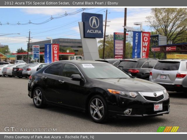 2012 Acura TSX Special Edition Sedan in Crystal Black Pearl