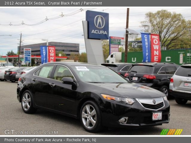 2012 Acura TSX Sedan in Crystal Black Pearl