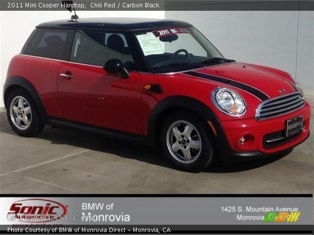 2011 Mini Cooper Hardtop in Chili Red