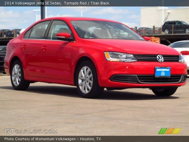 2014 Volkswagen Jetta SE Sedan in Tornado Red