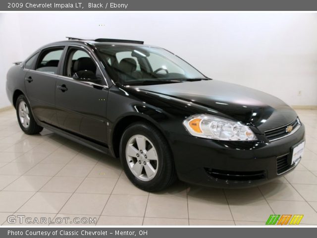 2009 Chevrolet Impala LT in Black