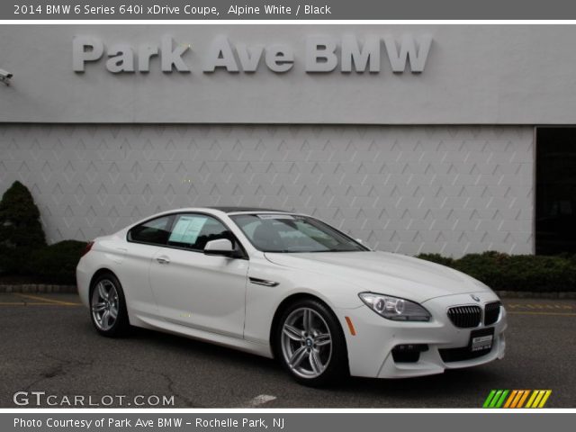 2014 BMW 6 Series 640i xDrive Coupe in Alpine White