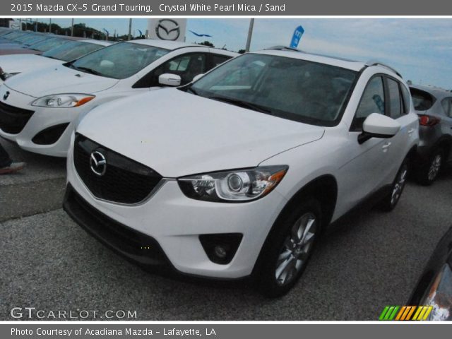 2015 Mazda CX-5 Grand Touring in Crystal White Pearl Mica