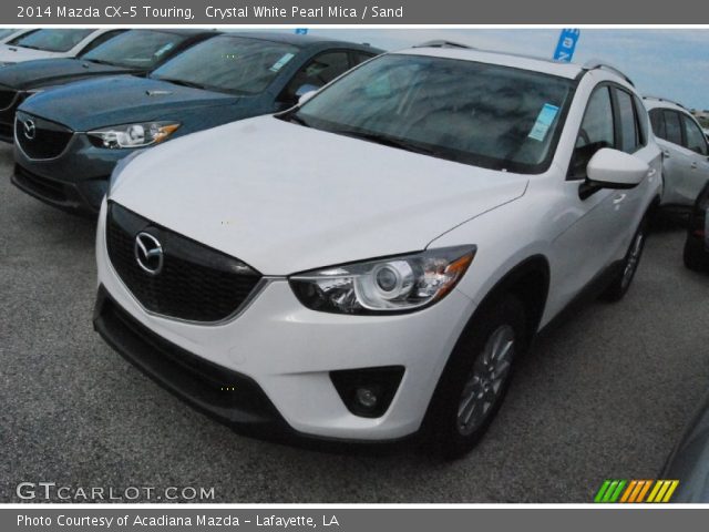 2014 Mazda CX-5 Touring in Crystal White Pearl Mica