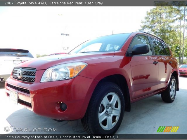 2007 Toyota RAV4 4WD in Barcelona Red Pearl