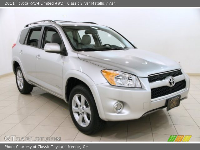 2011 Toyota RAV4 Limited 4WD in Classic Silver Metallic